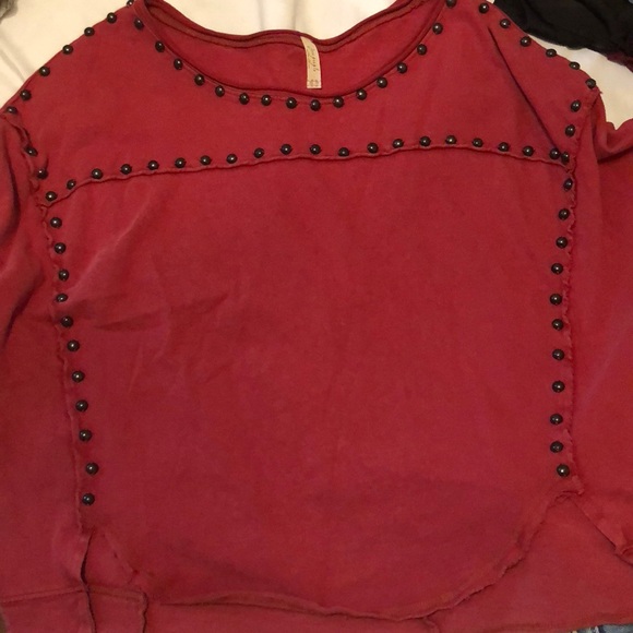 Free People Studded Blouse - Picture 3 of 3